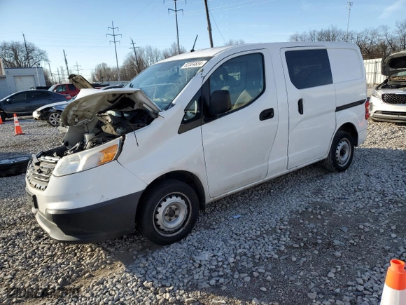 2016 Chevrolet City Express Cargo Van LT with VIN 3N63M0ZN5GK692255, listed as a Copart auction lot 82304834 with 101,491 mi miles and Salvage Title. Bid and sale history available at carsss.com. Image 1.