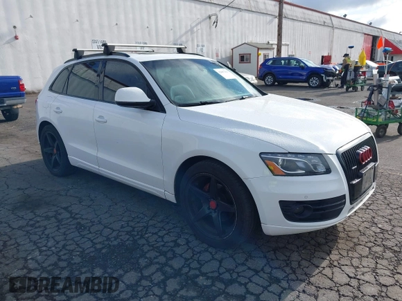 2012 Audi Q5 2.0T Premium Plus with VIN WA1LFAFP7CA015092, listed as a IAAI auction lot 42087063 with 188,475 mi miles. Bid and sale history available at carsss.com. Image 1.