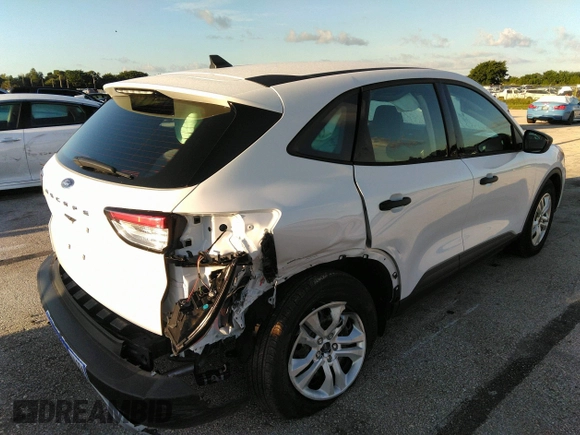 2021 Ford Escape S with VIN 1FMCU0F61MUA36822, listed as a IAAI auction lot 31372199 with 3,842 mi miles and . Bid and sale history available at DreamBid. Image 6.