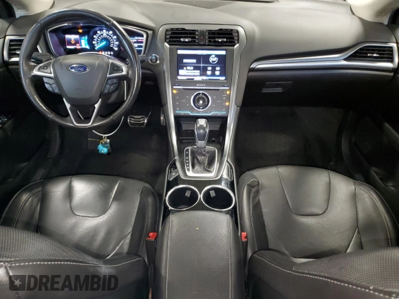 2013 Ford Fusion Titanium with VIN 3FA6P0K98DR281509, listed as a Copart auction lot 59550015 with 151,097 mi miles and Salvage title. Bid and sale history available at DreamBid. Image 8.