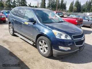 2010 Chevrolet Traverse LT w/1LT with VIN 1GNLRFEDXAS140202, listed as a IAAI auction lot 41953794 with 163,878 mi miles. Bid and sale history available at carsss.com. Image 1.