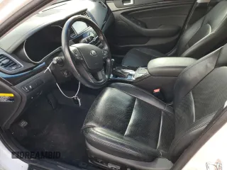 2014 Kia Cadenza Premium with VIN KNALN4D76E5157035, listed as a Copart auction lot 86649254 with 39,383 mi miles and Salvage Title. Bid and sale history available at carsss.com. Image 7.
