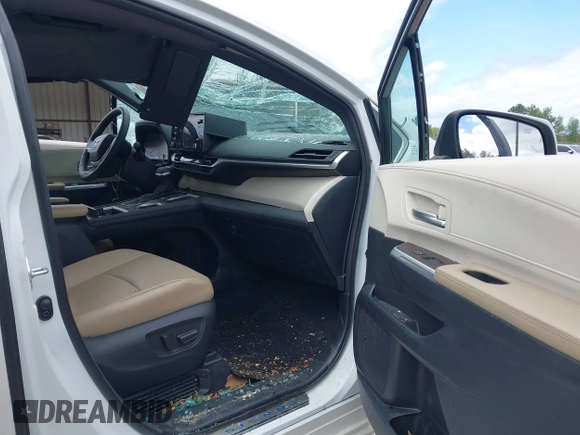 2023 Toyota Sienna XLE с VIN 5TDYRKECXPS153791, выставлен на аукционе IAAI как лот 41971776 с пробегом 27 629 миль миль и . История ставок и продаж доступна на DreamBid. Изображение 5.
