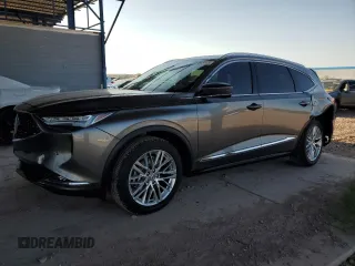 2023 Acura MDX Advance с VIN 5J8YE1H85PL004009, выставлен на аукционе Copart как лот 57513455 с пробегом 37 044 миль миль и Списание • Salvage title. История ставок и продаж доступна на DreamBid. Изображение 1.