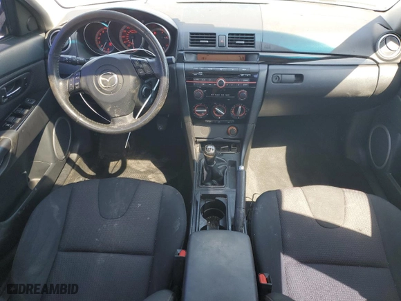 2008 Mazda Mazda3 s Grand Touring with VIN JM1BK343581173625, listed as a Copart auction lot 50391125 with 208,911 mi miles and Salvage Title. Bid and sale history available at carsss.com. Image 8.