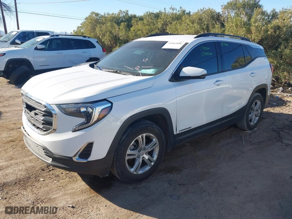 2019 GMC Terrain SLE with VIN 3GKALMEV9KL214535, listed as a IAAI auction lot 41603886 with 101,008 mi miles. Bid and sale history available at carsss.com. Image 17.