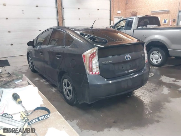 2012 Toyota Prius One with VIN JTDKN3DU2C1539579, listed as a IAAI auction lot 41536291 with NaN miles. Bid and sale history available at carsss.com. Image 3.