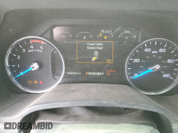 2017 Ford F-250 Lariat with VIN 1FT7W2BT6HED83358, listed as a Copart auction lot 60636715 with 140,578 mi miles and Salvage title. Bid and sale history available at DreamBid. Image 9.