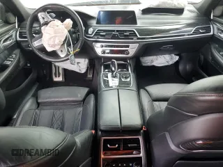 2020 BMW 7 Series 750i xDrive with VIN WBA7U2C0XLCD63029, listed as a Copart auction lot 45794975 with 0 mi miles and Salvage Title. Bid and sale history available at carsss.com. Image 8.