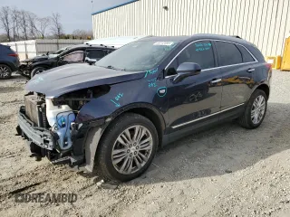 2017 Cadillac XT5 Premium Luxury FWD with VIN 1GYKNCRS5HZ198298, listed as a Copart auction lot 48212495 with 95,648 mi miles and Salvage Title. Bid and sale history available at DreamBid. Image 1.