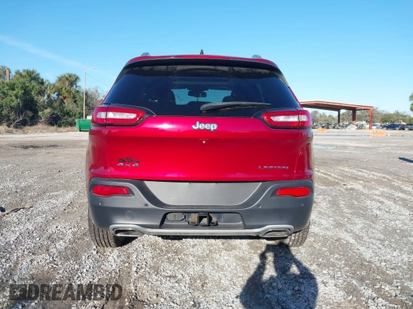 2015 Jeep Cherokee Limited with VIN 1C4PJMDS2FW523024, listed as a IAAI auction lot 41745699 with Not Provided miles and . Bid and sale history available at DreamBid. Image 16.