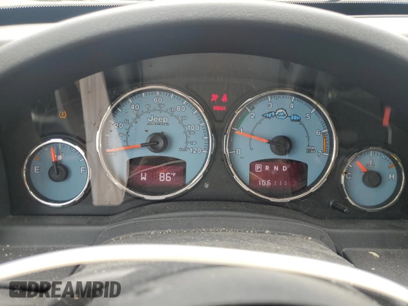 2012 Jeep Liberty Arctic with VIN 1C4PJMAK1CW123777, listed as a Copart auction lot 63671645 with 106,111 mi miles and Salvage title. Bid and sale history available at DreamBid. Image 9.