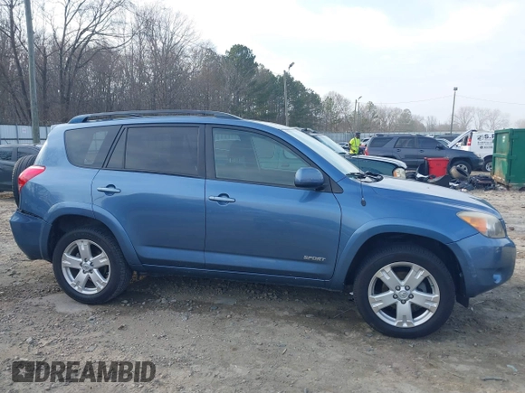 2007 Toyota RAV4 Sport with VIN JTMZK32V476007438, listed as a IAAI auction lot 41502417 with 183,145 mi miles and . Bid and sale history available at DreamBid. Image 13.
