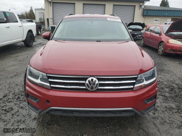 2019 Volkswagen Tiguan S with VIN 3VV1B7AX5KM054947, listed as a Copart auction lot 42442875 with 77,974 mi miles and Salvage Title. Bid and sale history available at carsss.com. Image 5.