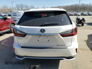 2020 Lexus RX 350L with VIN JTJHZKFA7L2025617, listed as a Copart auction lot 47249415 with 86,045 mi miles and Salvage title. Bid and sale history available at DreamBid. Image 6.