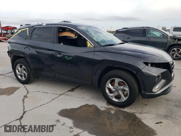 2023 Hyundai Tucson SEL with VIN 5NMJB3AEXPH198686, listed as a Copart auction lot 79963954 with 37,949 mi miles and Salvage Title. Bid and sale history available at carsss.com. Image 4.