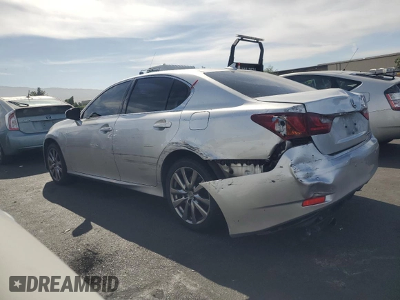 2013 Lexus GS 350 with VIN JTHCE1BL6D5019588, listed as a Copart auction lot 63607685 with 126,608 mi miles and Salvage title. Bid and sale history available at DreamBid. Image 2.