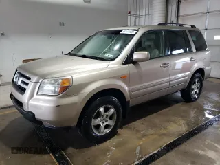 2007 Honda Pilot EX-L with VIN 2HKYF18757H534178, listed as a Copart auction lot 55444695 with 207,918 mi miles and Salvage Title. Bid and sale history available at carsss.com. Image 1.