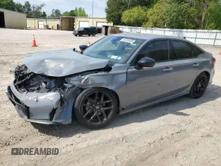 2025 Honda Civic Sport with VIN 2HGFE2F52SH506035, listed as a Copart auction lot 54035805 with 11,141 mi miles and Salvage title. Bid and sale history available at DreamBid. Image 1.