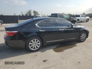 2008 Lexus LS 460 with VIN JTHBL46F185075161, listed as a Copart auction lot 55852165 with 173,831 mi miles and Salvage Title. Bid and sale history available at DreamBid. Image 3.