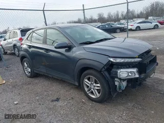 2020 Hyundai Kona SE with VIN KM8K1CAA8LU506649, listed as a IAAI auction lot 41811280 with 90,486 mi miles. Bid and sale history available at carsss.com. Image 1.