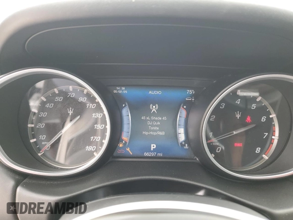 2017 Maserati Levante S with VIN ZN661YUS1HX245179, listed as a Copart auction lot 55136095 with 66,297 mi miles and Clean Title. Bid and sale history available at carsss.com. Image 9.