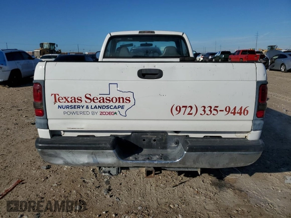 2002 Dodge Ram 2500 with VIN 3B7KC26Z22M269313, listed as a Copart auction lot 44688745 with 217,864 mi miles and Salvage Title. Bid and sale history available at carsss.com. Image 6.