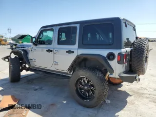 2021 Jeep Wrangler Unlimited Willys z VIN 1C4HJXDN6MW590786, wystawiony jako Copart lot #52903845 z przebiegiem Nie podano mil oraz Szkoda całkowita • Salvage title. Historia ofert i sprzedaży dostępna na DreamBid. Obrazek 2.