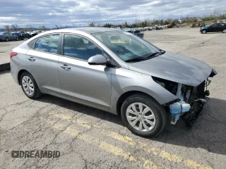 2022 Hyundai Accent SE with VIN 3KPC24A66NE166541, listed as a Copart auction lot 53020525 with 40,939 mi miles and Salvage Title. Bid and sale history available at DreamBid. Image 4.