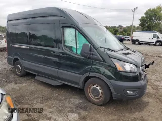 2020 Ford Transit Passenger XL with VIN 1FBAX2X85LKA16604, listed as a Copart auction lot 70241624 with 19,507 mi miles and Salvage Title. Bid and sale history available at DreamBid. Image 4.
