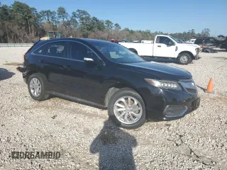 2018 Acura RDX Technology with VIN 5J8TB3H57JL005027, listed as a Copart auction lot 46951465 with 128,041 mi miles and Salvage Title. Bid and sale history available at DreamBid. Image 4.