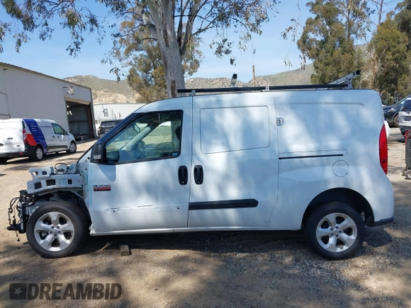 2022 Ram ProMaster City Cargo Tradesman with VIN ZFBHRFAB4N6Y26501, listed as a IAAI auction lot 41979547 with 47,807 mi miles and . Bid and sale history available at DreamBid. Image 15.