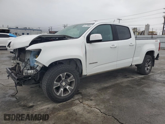 2019 Chevrolet Colorado 2WD Z71 with VIN 1GCGSDEN2K1107083, listed as a Copart auction lot 49175685 with 95,540 mi miles and Clean Title. Bid and sale history available at carsss.com. Image 1.