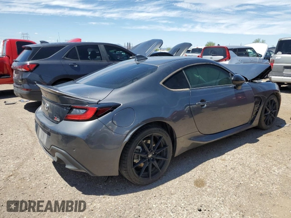2023 Toyota GR86 Premium with VIN JF1ZNBF12P8760694, listed as a Copart auction lot 68527454 with 15,827 mi miles and Salvage Title. Bid and sale history available at carsss.com. Image 3.