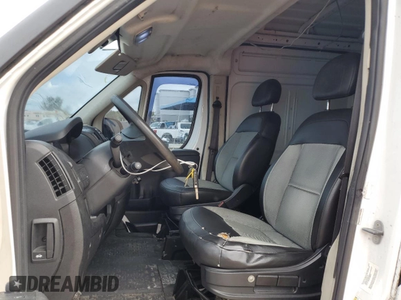 2014 Ram ProMaster Cargo with VIN 3C6TRVBG5EE102202, listed as a Copart auction lot 85702064 with 107,484 mi miles and Salvage Title. Bid and sale history available at DreamBid. Image 7.