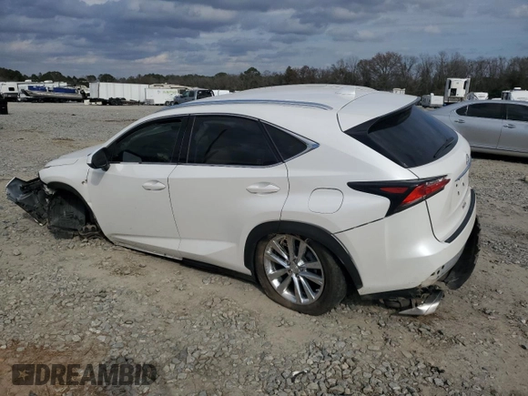 2017 Lexus NX with VIN JTJYARBZ2H2071455, listed as a Copart auction lot 43313885 with 110,816 mi miles and Salvage Title. Bid and sale history available at carsss.com. Image 2.