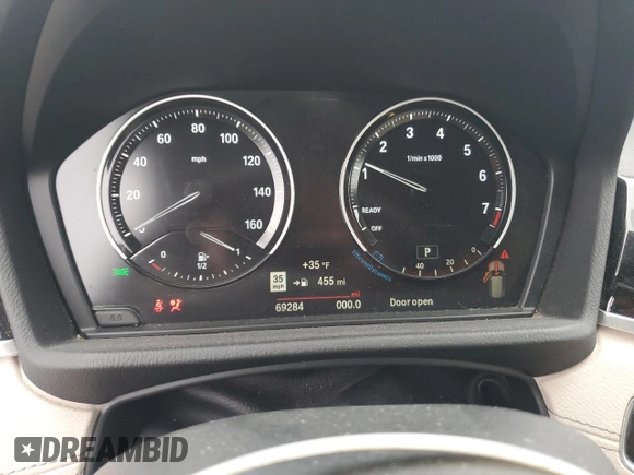 2021 BMW X1 xDrive28i z VIN WBXJG9C03M5U47126, wystawiony jako Copart lot #52113955 z przebiegiem 69 284 mil mil oraz Szkody całkowita. Historia ofert i sprzedaży dostępna na DreamBid. Obrazek 9.