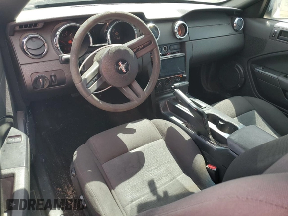 2006 Ford Mustang Standard with VIN 1ZVFT80N065256711, listed as a Copart auction lot 52821255 with 206,912 mi miles and Salvage Title. Bid and sale history available at carsss.com. Image 8.