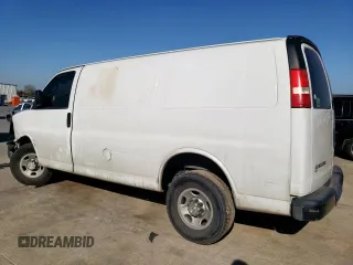 2017 Chevrolet Express Cargo z VIN 1GCWGAFF4H1221811, wystawiony jako Copart lot #50189005 z przebiegiem 155 154 mil mil oraz Szkoda całkowita • Salvage title. Historia ofert i sprzedaży dostępna na DreamBid. Obrazek 2.