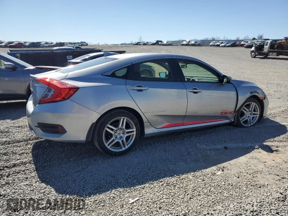 2019 Honda Civic Sedan EX with VIN JHMFC1F38KX011202, listed as a Copart auction lot 48758745 with 78,408 mi miles and Salvage Title. Bid and sale history available at carsss.com. Image 3.