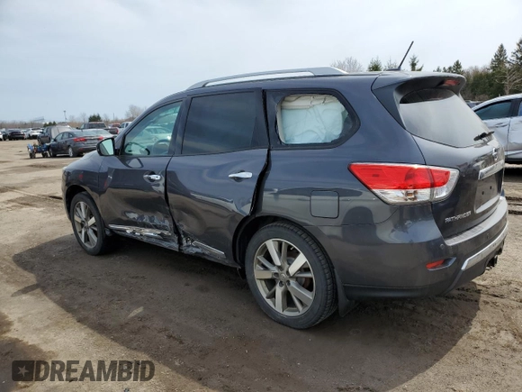 2014 Nissan Pathfinder S with VIN 5N1AR2MM3EC732837, listed as a Copart auction lot 52166595 with 167,462 mi miles and Clean title. Bid and sale history available at DreamBid. Image 2.