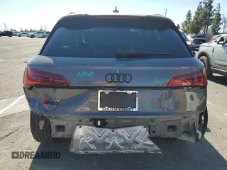 2025 Audi SQ5 Premium Plus with VIN WA1B4AFY6S2036938, listed as a Copart auction lot 88290625 with 449 mi miles and Salvage Title. Bid and sale history available at DreamBid. Image 6.