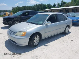 2002 Honda Civic EX with VIN 2HGES26752H548303, listed as a IAAI auction lot 42184753 with 138,873 mi miles and . Bid and sale history available at DreamBid. Image 2.