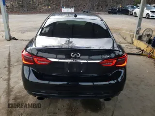 2018 Infiniti Q50 Sport with VIN JN1EV7AP0JM353167, listed as a Copart auction lot 43483145 with 145,115 mi miles and Clean Title. Bid and sale history available at carsss.com. Image 6.