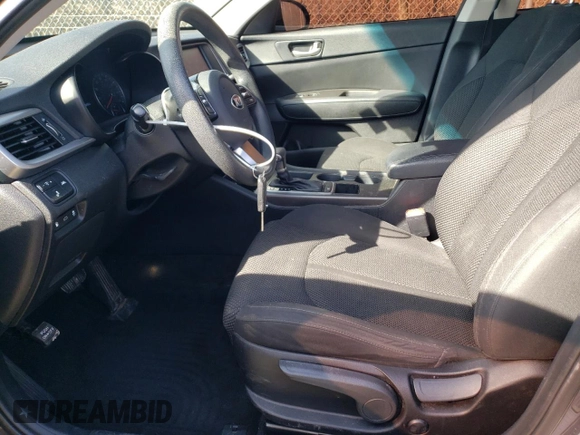 2019 Kia Optima LX with VIN 5XXGT4L31KG279088, listed as a Copart auction lot 50172065 with 100,353 mi miles and Salvage Title. Bid and sale history available at carsss.com. Image 7.