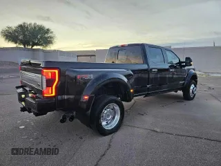 2019 Ford F-450 XL with VIN 1FT8W4DT3KEF69296, listed as a Copart auction lot 80920004 with 112,202 mi miles and Clean Title. Bid and sale history available at carsss.com. Image 4.