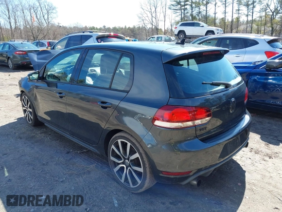 2012 Volkswagen GTI w/Sunroof & Navi PZEV z VIN WVWGD7AJXCW209878, wystawiony jako IAAI lot #41860048 z przebiegiem 154 266 mil mil oraz . Historia ofert i sprzedaży dostępna na DreamBid. Obrazek 3.