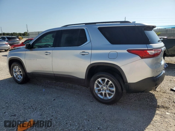 2021 Chevrolet Traverse LT Cloth with VIN 1GNERGKW3MJ125412, listed as a Copart auction lot 67136104 with 76,129 mi miles and Non Repairable. Bid and sale history available at carsss.com. Image 2.