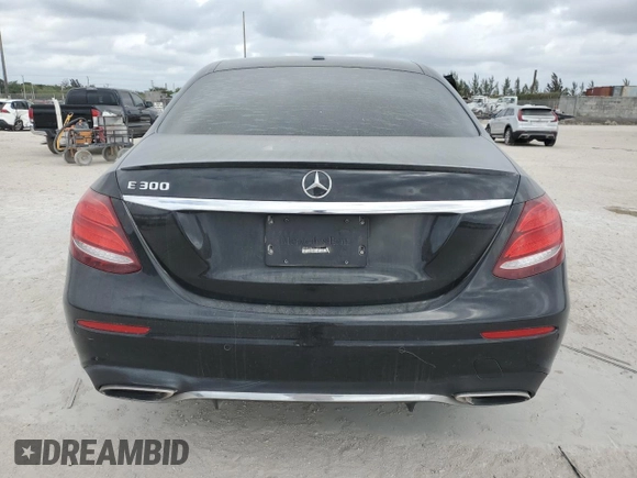 2019 Mercedes-Benz E 300 with VIN WDDZF4JB8KA515070, listed as a Copart auction lot 46981995 with 108,608 mi miles and Salvage Title. Bid and sale history available at DreamBid. Image 6.