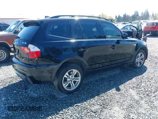 2006 BMW X3 3.0i with VIN WBXPA93436WD28572, listed as a IAAI auction lot 41960342 with 193,340 mi miles and . Bid and sale history available at DreamBid. Image 4.